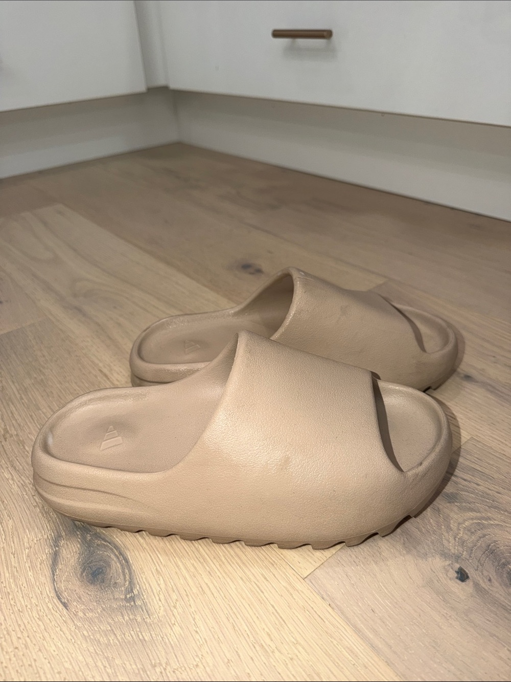 Yeezy Taupe Slide Sandals - Women's Slip-On Slides